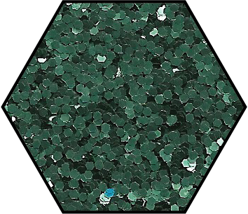 Prairie Green Medium Cut Ecoglitter